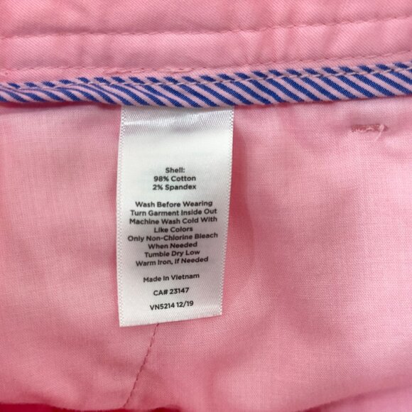 Talbots Womens Size 6Petite Baby Pink Relaxed Chino Pants Classic Slash Pockets - Picture 4 of 9